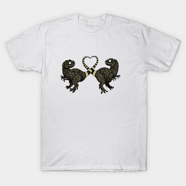 Hearty Dinos T-Shirt by djrbennett